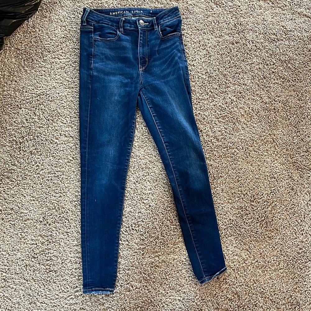 High rise jeggings